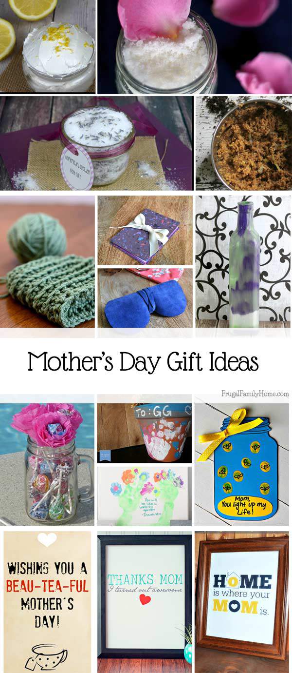 Fun and frugal Mother's Day gift ideas