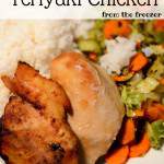 Stocking the freezer with meal starts doesn't have to be hard or time consuming. Here's a super simple recipe for Teriyaki Chicken for the freezer.
