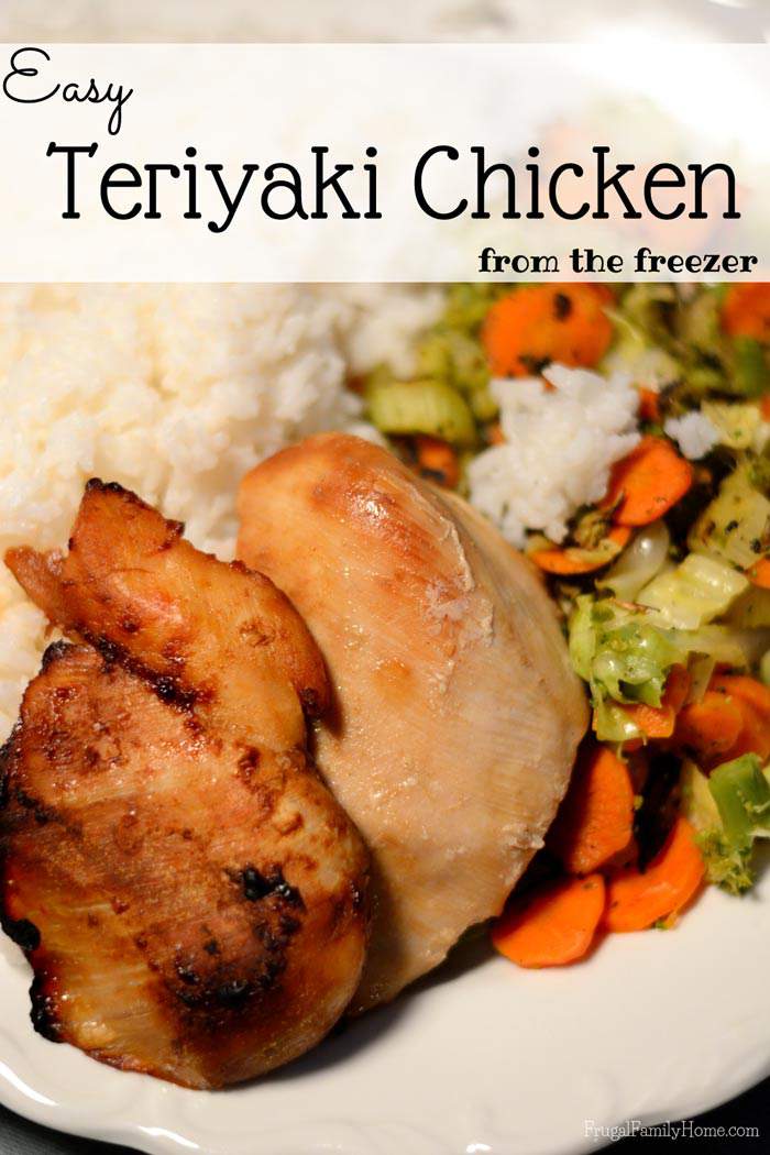 Cooking for the Freezer, Teriyaki Chicken