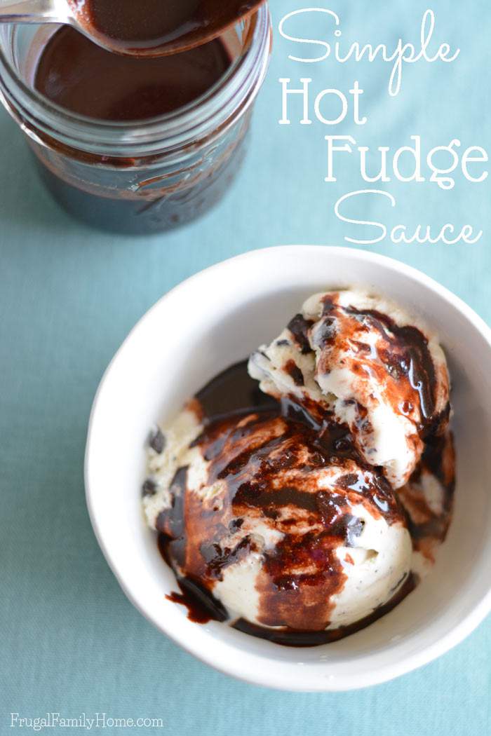 Hot Fudge Sauce Recipe