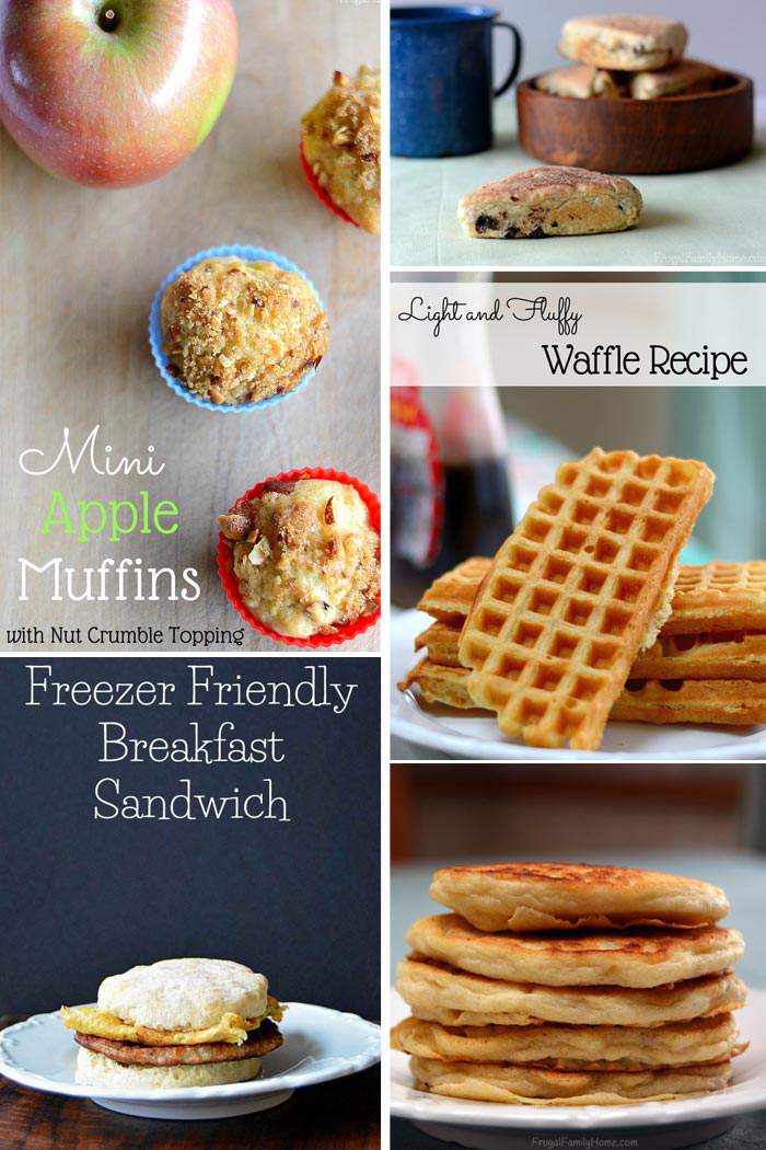 Freezer Friendly Breakfast Recipes and Tips