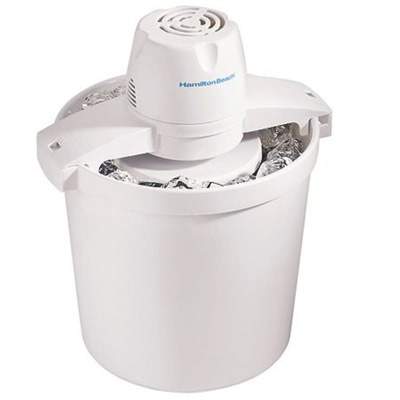 My favorite ice cream maker for making a gallon of ice cream at a time. 