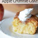 What happens when you combine yummy crisp apples with a delicious cake recipe? You get this great apple crumble cake recipe. You need to see just how easy it is to make. It’s a perfect breakfast recipe or a great dessert. We love enjoy it in the fall when the apples are fresh and crisp.