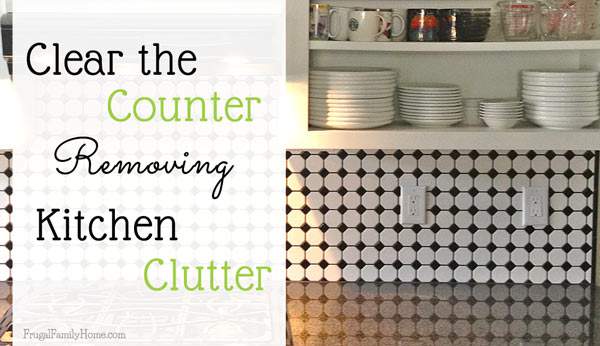Keeping the horizontal surfaces in your home clear of clutter can be a battle, especially in the kitchen. But when you have clear countertops in the kitchen, you have more space to work. Which in turn can save you money on eating out. Here're some tips for clearing off the counter clutter.