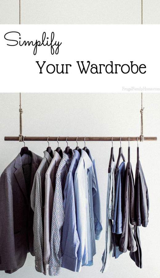 Simplify to a Minimalist Wardrobe