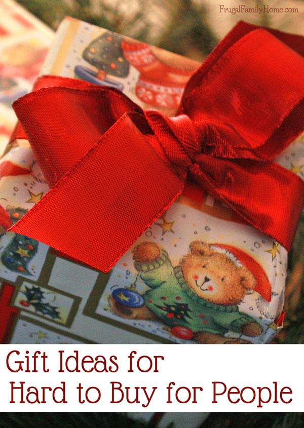 Gift Ideas for Hard to Buy for People