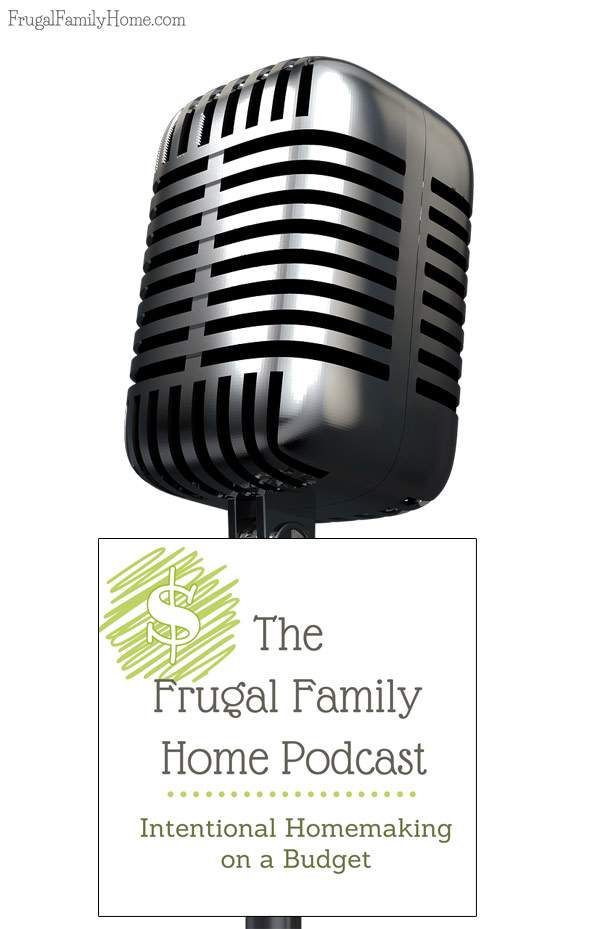 The very first episode of the Frugal Family Home Podcast, we are talking about our family and the intentional decision we made that helped us get out of debt. 
