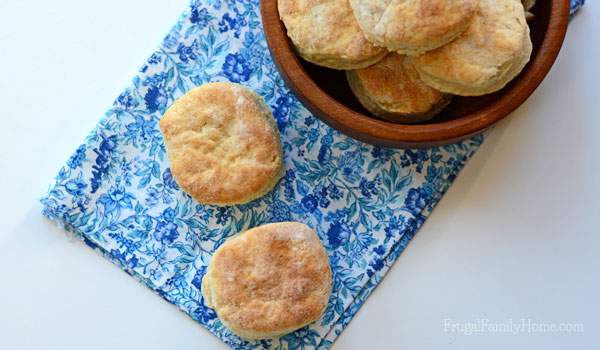 I used to buy those canned biscuits all the time until I started making them from scratch at home. This recipe for homemade biscuits is really delicious. This biscuit recipe is so easy to make and they turn out much better than the pop can biscuits. They only take a few minutes to make and cost less than the pop can biscuits too.