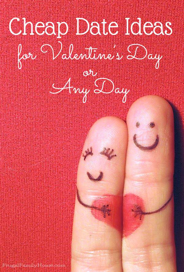 I know I don't like to eat out on Valentine's Day for a few reasons. If you're like me I've got a few ideas you can use for a cheap date night and a family Valentine's Day idea too.