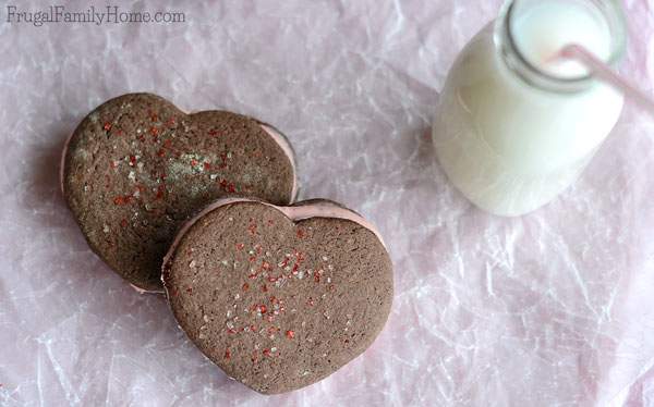 I knew I would love these cookies as soon as I saw them. I mean they are so cute but once you make them you’ll see just how delicious they are too. This chocolate covered strawberry cookie recipe is so easy to make but turns out so yummy too. Great for a Valentine’s Day dessert or for a Valentine’s Day party. These are not your average Valentine’s Day cookie.