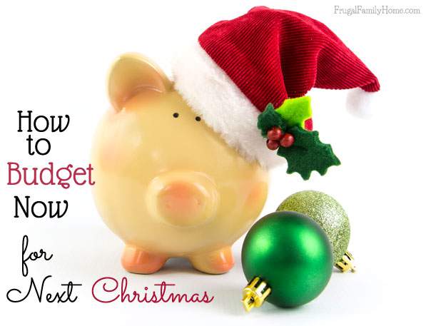 It's never too early to start budgeting for Christmas. I know when I start early in the year I can really have a nice amount to spend towards Christmas without any debt lingering into the New Year.