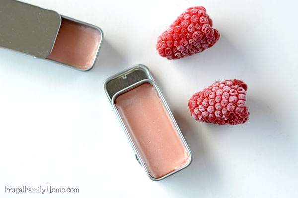 I love this diy raspberry lip balm. It’s easy to make with just five ingredients and just a few minutes of time. I’ve made a couple of batches of this lip balm and I really like it plus everyone I’ve shared it with loves it too. If you want to get started making your own beauty recipes this one is definitely a great one to start with.