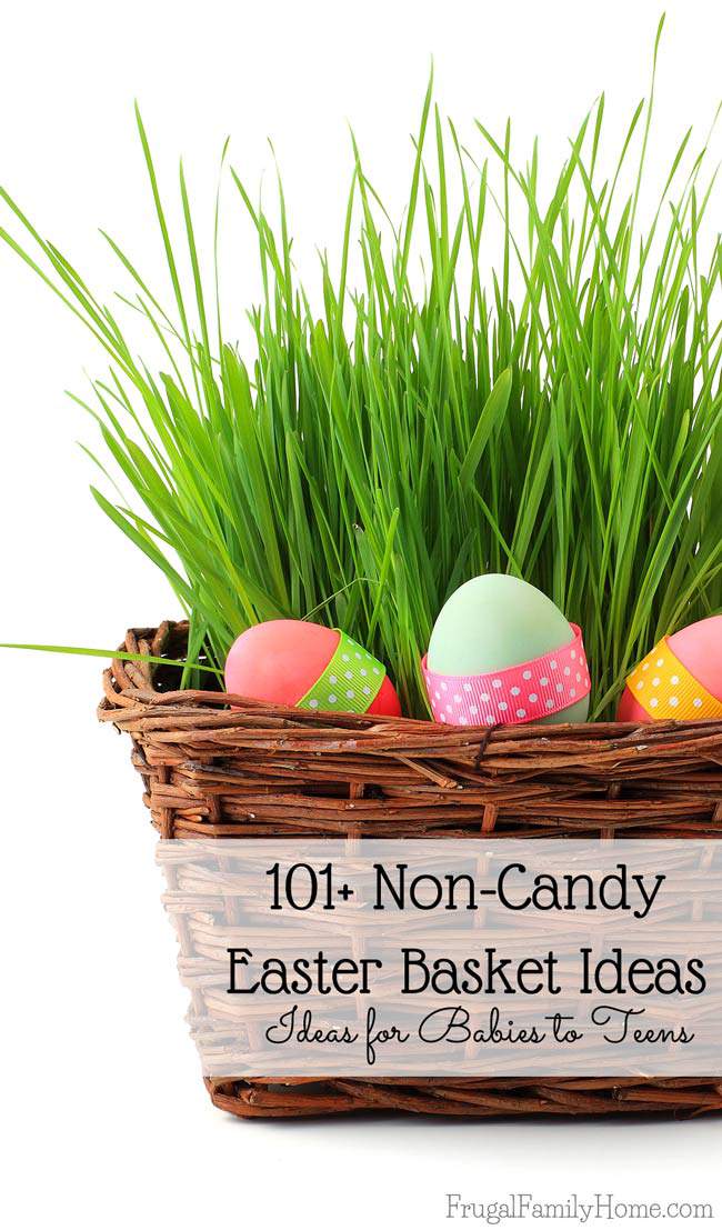 101+ Non-Candy Easter Basket ideas for Babies to Teen