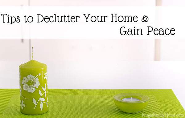 If stuff is starting to put a squeeze on your home and your mind. Regain your peace and unstuff your home. I’m sharing tips for decluttering to gain peace again in this episode of the Frugal Family Home Podcast.