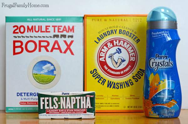 DIY Cheap Laundry Detergent - Overthrow Martha