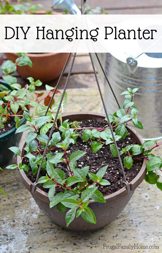 You can really save a bunch of money by making your own flowering hanging baskets. Save money by making your own hanging basket and have wonderful flowers to enjoy all season for less.