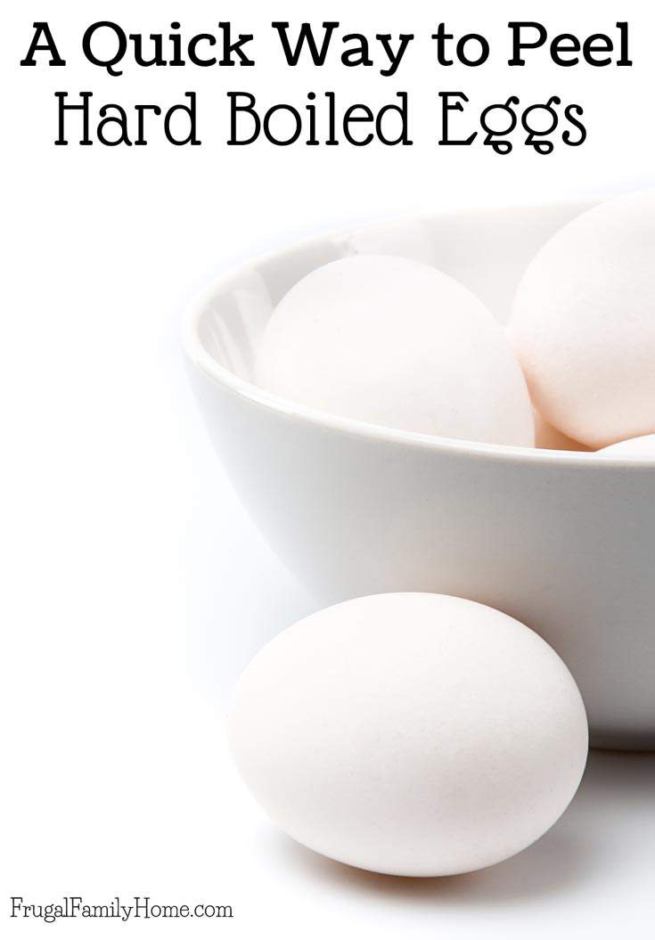 What Is the Easiest Way to Peel Hard-Boiled Eggs?