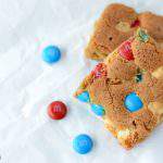 These blondies are not only delicious but patriotic for the 4th of July or Memorial day. This dessert recipe is easy to make. It's the perfect blend of chewy molasses blondies with delicious pockets of chocolate. Make these for your fourth of July BBQ everyone will love them. I know we'll be having them.
