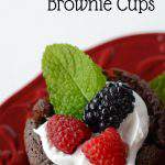 On the Fourth of July, I like to make a special dessert to enjoy. These red, white, and blue brownie cups are perfect. They are easy to make but are the perfect red, white and blue dessert. These would be a great addition to a barbecue or party. There’s a nice balance of sweet and creaminess to them. I’ll be making them this year for our 4th of July celebration.