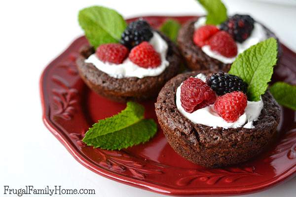 On the Fourth of July, I like to make a special dessert to enjoy. These red, white, and blue brownie cups are perfect. They are easy to make but are the perfect red, white and blue dessert. These would be a great addition to a barbecue or party. There’s a nice balance of sweet and creaminess to them. I’ll be making them this year for our 4th of July celebration.