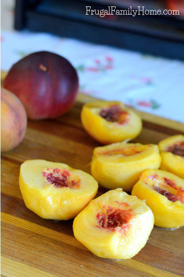 How to Perfectly Dry Peaches at Home Frugal Family Home