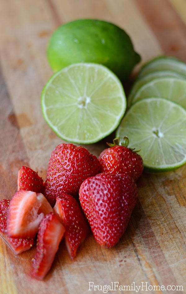 This recipe for homemade strawberry limeade is so good. The best thing about it is, you can make it in about 60 seconds. I know so fast! This is an easy 3 ingredient strawberry limeade recipe that has the perfect blend of sweet and tart. I love making a single serving of this limeade during fresh strawberry season. But you can also use frozen berries in this recipe to enjoy it all year long. Grab the recipe and give it a try, I’m sure you won’t be disappointed. 