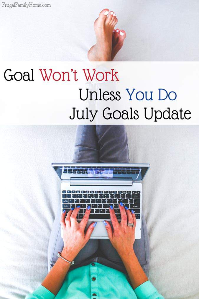 Goals help you to have the time to tackle the really important things you want to get done. Here's my goal update for June and my goals for July too.