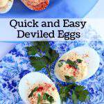 Deviled eggs there are so many ways to make them. You can make them spicy, you can make them unique, you can even make them with bacon, but my favorite way to make them is the way my grandma used to make deviled eggs. Her recipe is a simple and easy recipe with just a hint of sweetness from her unique ingredient. You need to give this easy deviled egg recipe a try. It’s a great after school snack too.