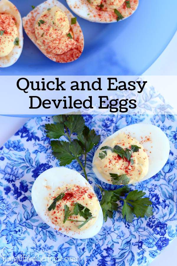Quick and Easy Deviled Eggs, This Recipe is the Best
