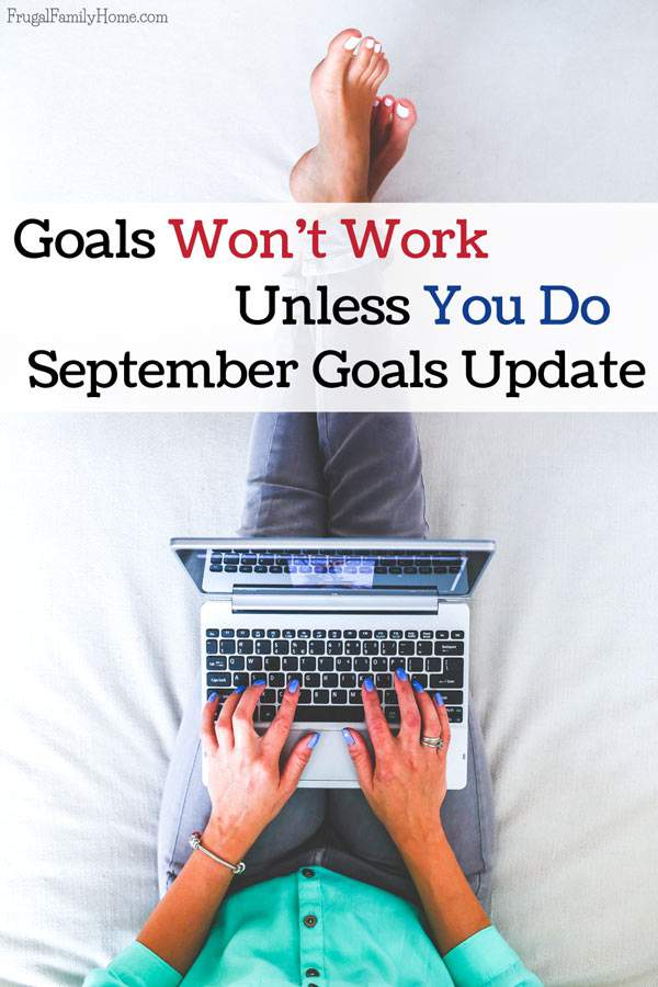 The goals I'll be working on this month and how I did with my goals last month.