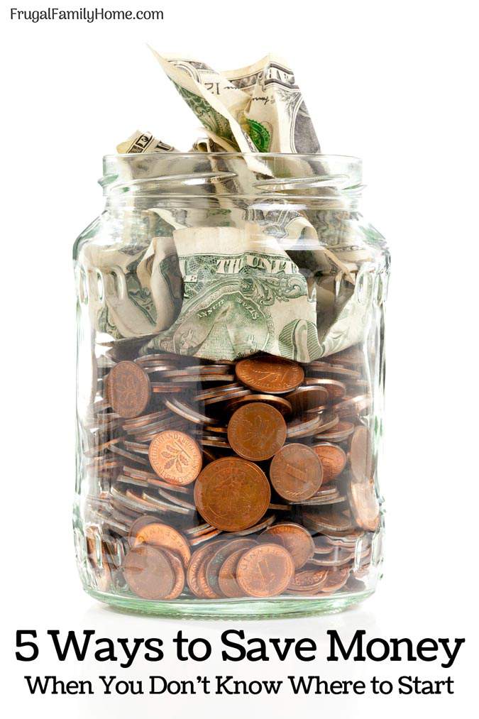 FFH 018: 5 Ways to Save Money