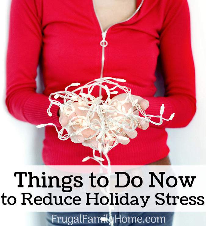 Have less stress this holiday season with these tips that I use each year to avoid holiday overwhelm. With a little time spent now, you can have a much less stressful Thanksgiving and Christmas.