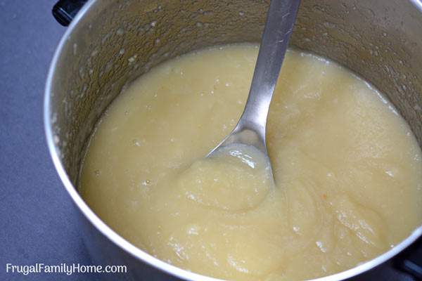 A step by step tutorial on how to make homemade applesauce. Hint, it's easier than you might think.