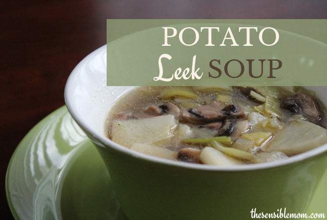 Sandra's Potato and Leek Soup recipe
