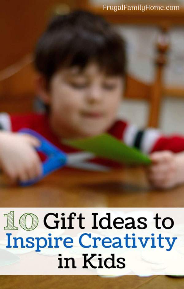 Kids Gift to Inspire Creativity ~ For Christmas don’t settle for a cheap toy that won’t last for a kids gift. Give them the gift of creativity. These 10 unique gift idea will inspire creativity but are also inexpensive too. So you don’t have to break your Christmas budget to get them.