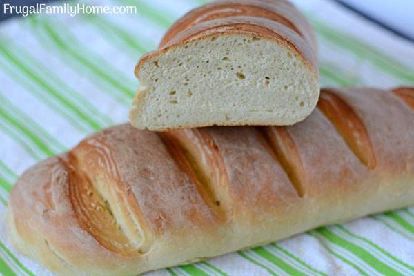 How to make french bread, The Best Homemade French Bread Recipe ~ Only 5 ingredients needed to make your own crusty and delicious french bread at home. This is a tried and true easy recipe we use all the time that only cost $.17 a loaf. It always turns out delicious and pretty too.