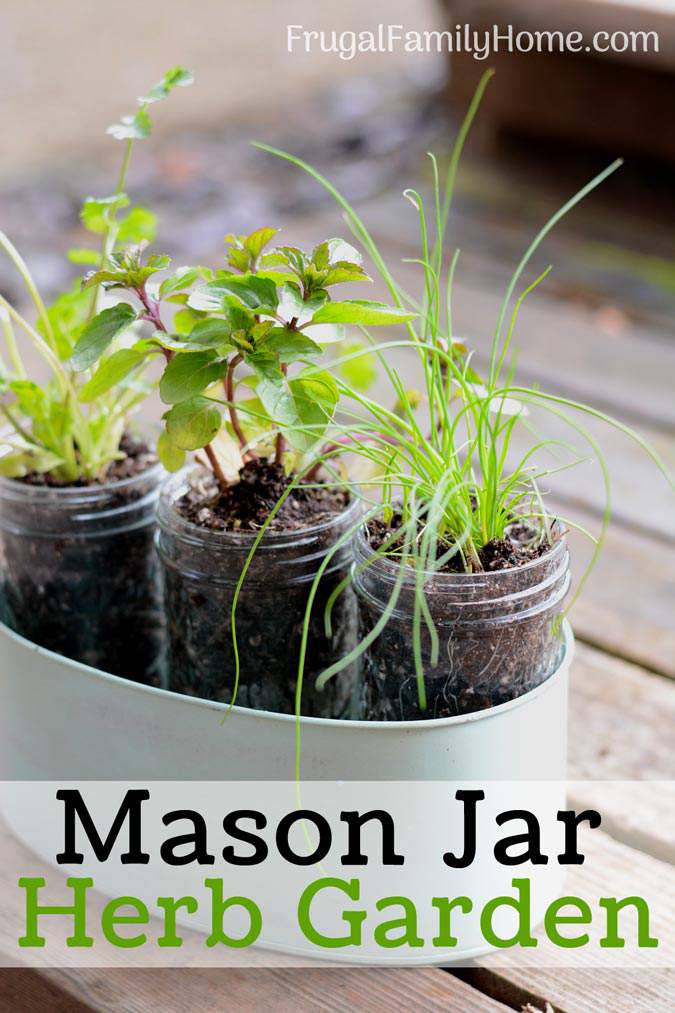 Mason Jar Gardening Gifts for Mom - The How-To Home