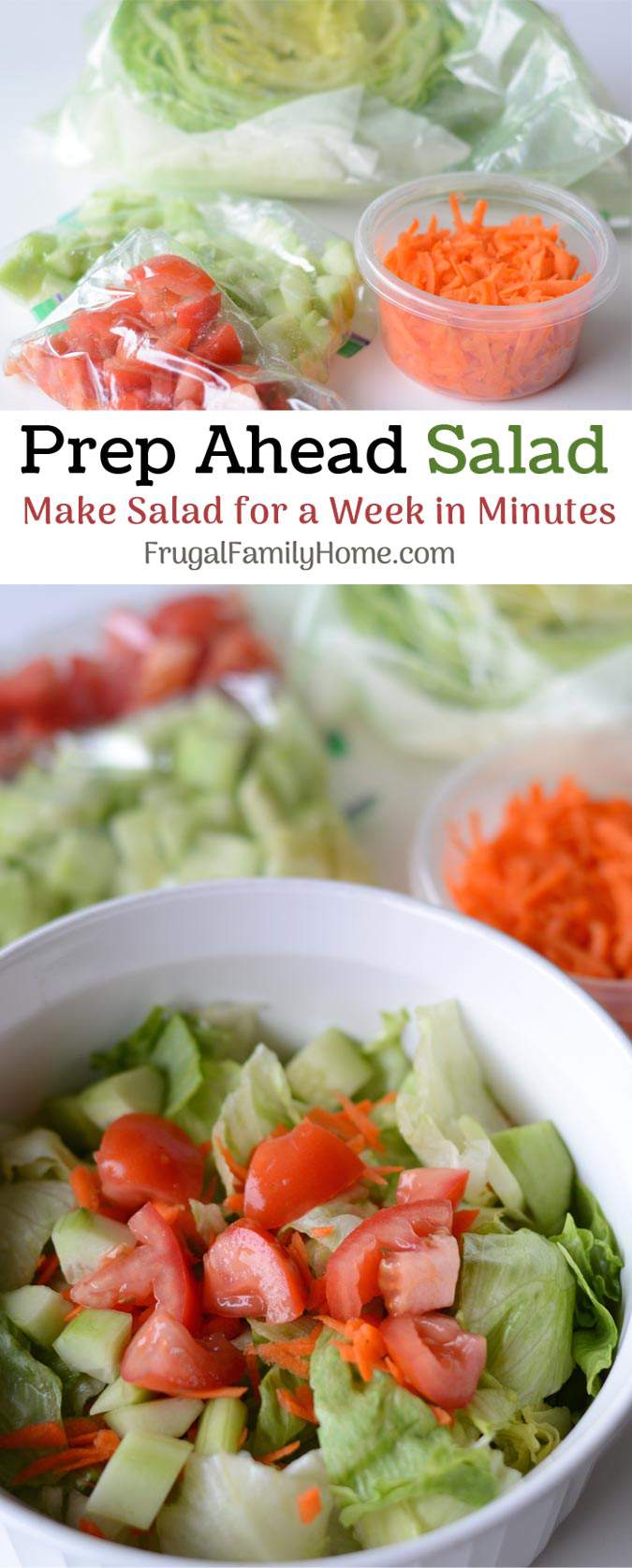 How To Prep Ahead Salad For The Whole Week