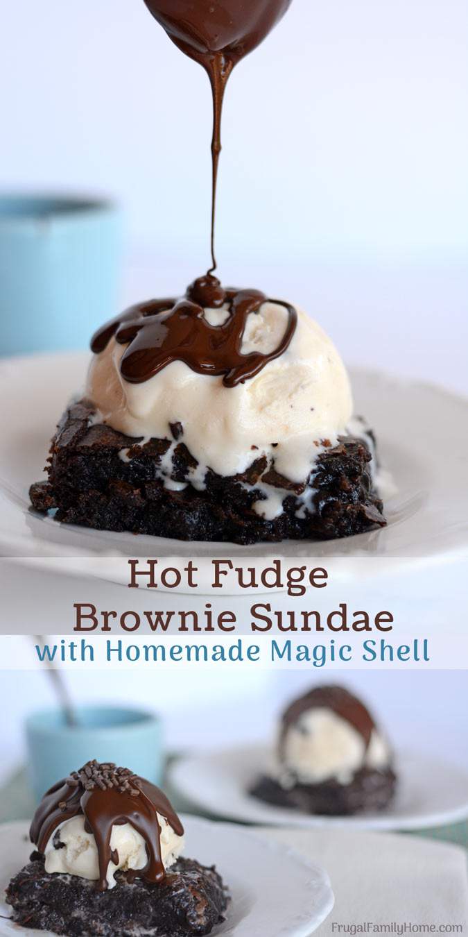 A yummy hot fudge brownie ice cream sundae that super easy to make. The shocking thing is how much you can save by making this at home instead of ordering one while eating out. You’ll never want to overspend on dessert out again.