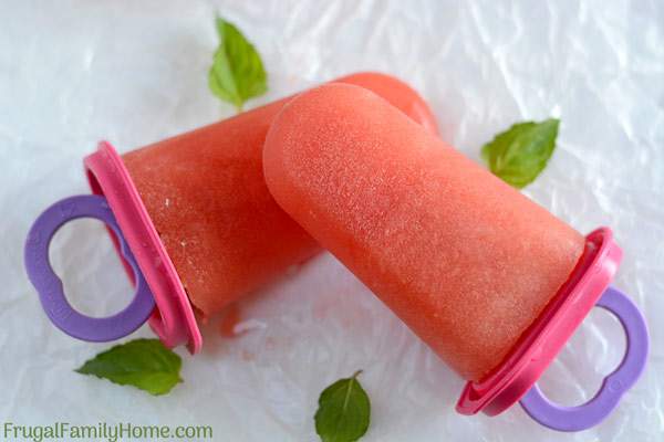 How to Make Homemade Watermelon mint Popsicles with mint. This is a simple, easy, and healthy recipe for watermelon popsicles that kids and adults will love. The added mint makes them cool and refreshing on a hot summer day.