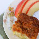 An easy breakfast recipe for Apple Cinnamon Coffee Cake. Enjoy those fall apples in this quick coffee cake topped with a crumble topping made with brown sugar. At only $.13 a serving, it’s a frugal breakfast too.