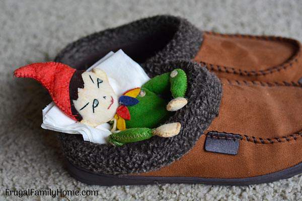 Elf on the shelf on sale slippers