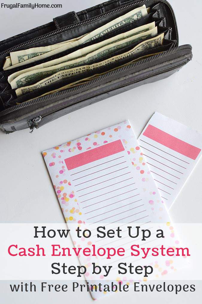 How to set up a cash envelope system. Get your own diy cash envelope system set up in a few simple steps. Included are tips for setting up your categories too. Grab the free printable envelope template and make your own cash envelopes.