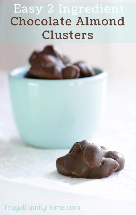 Amazingly Easy Chocolate Almond Clusters to Make Right Now Frugal