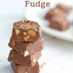 We love this quick and easy no bake chocolate fudge recipe. Make a batch and give it as a Christmas gift or enjoy it yourself. This 4 ingredient fudge turns our smooth and creamy it just melts in your mouth.