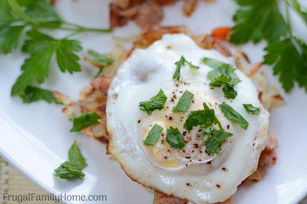 An easy breakfast idea, breakfast haystacks. It’s an easy recipe that frugal too. At only $.35 a serving who wouldn’t enjoy this easy and healthy breakfast?! Grab the recipe and give it a try today!