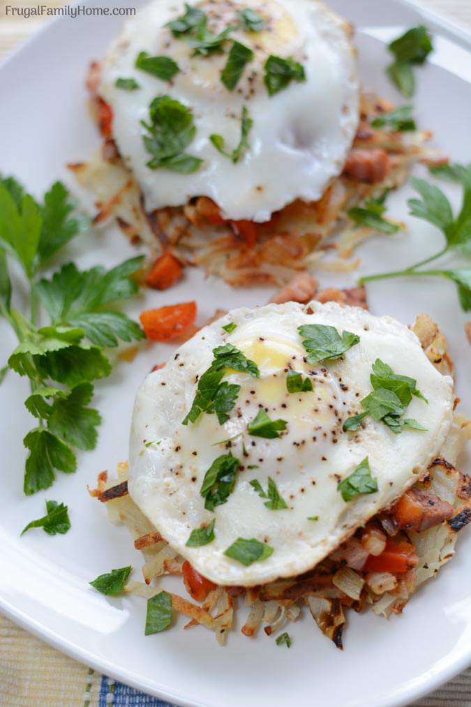 An easy breakfast idea, breakfast haystacks. It’s an easy recipe that frugal too. At only $.35 a serving who wouldn’t enjoy this easy and healthy breakfast?! Grab the recipe and give it a try today!