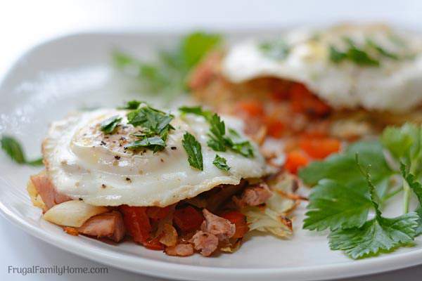 Cheap and Easy Breakfast Haystacks, (Weight Watcher Friendly) | Frugal ...