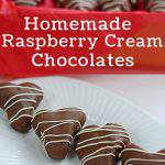 How to make raspberry cream chocolates