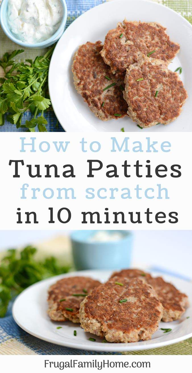 tuna patties ready to serve pin for how to make tuna patties.